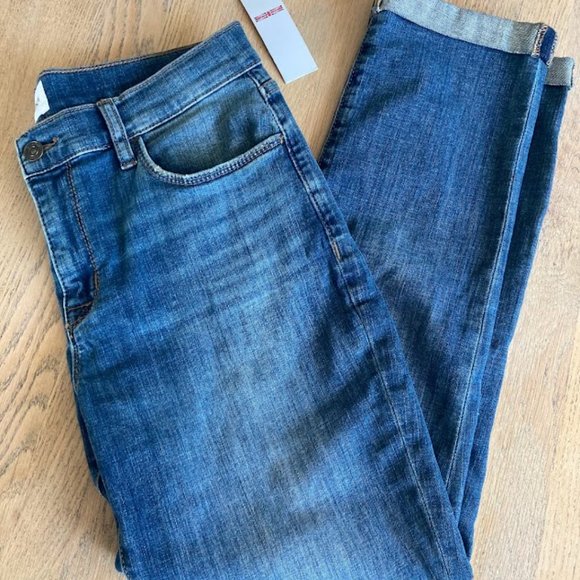 HUDSON | Natalie Mid Rise Slim Boyfriend Crop Jeans | 27 NWT - Picture 9 of 9